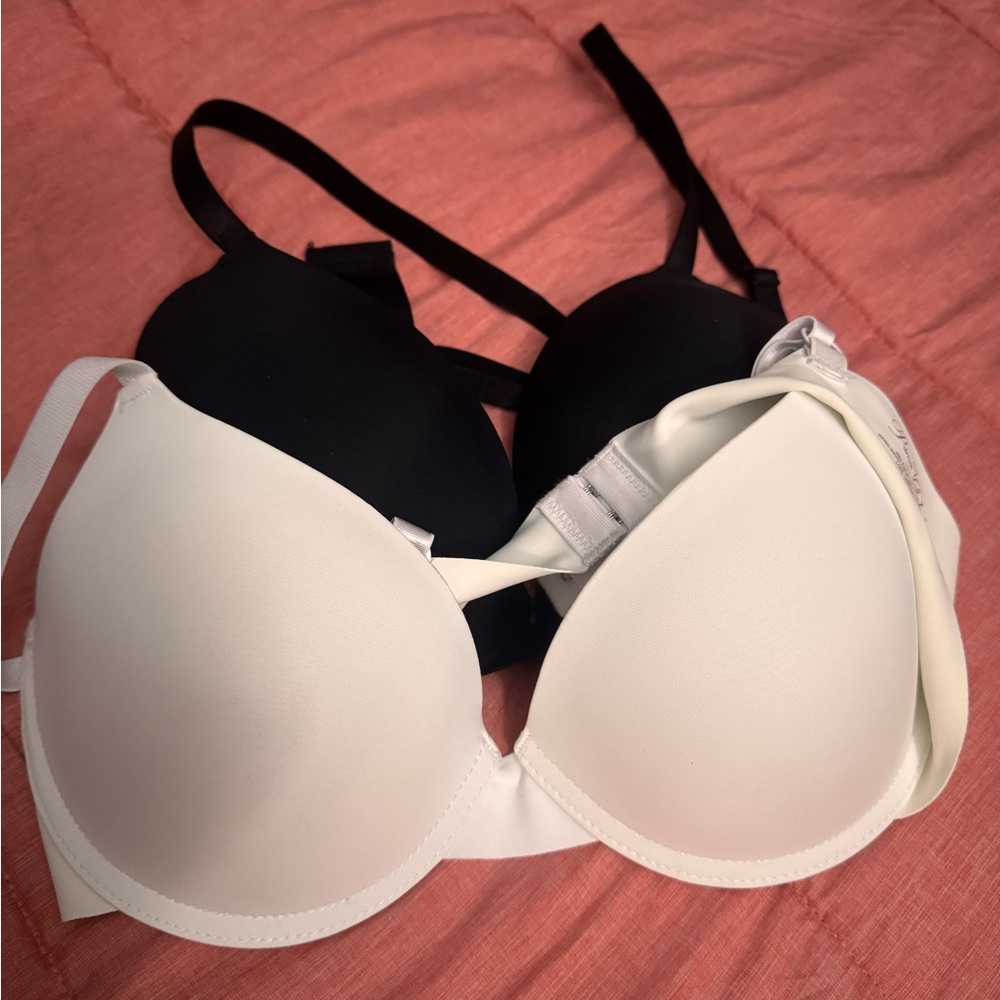 Black and White Molded Cup Bras Intimates & Sleepwear